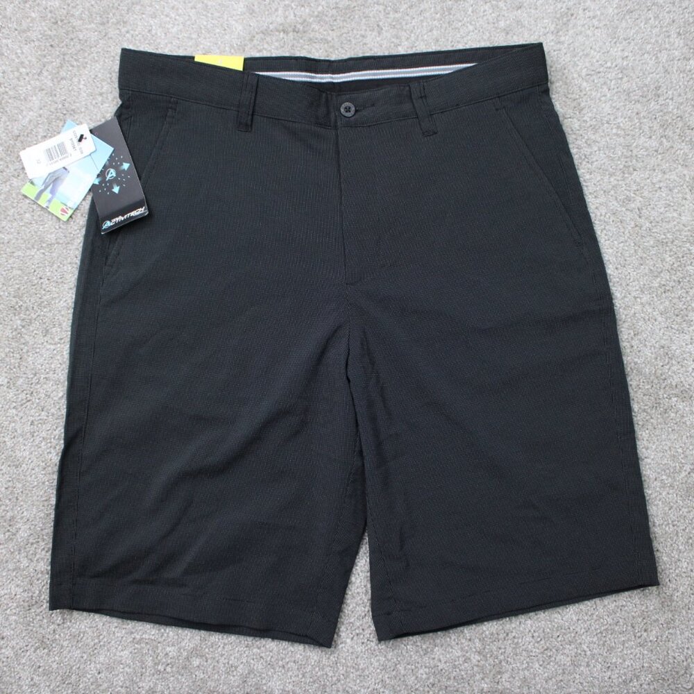 Sunice Shorts NWT‎ Mens 32 Black Geometric Golf Activitch Stretch Wicking
